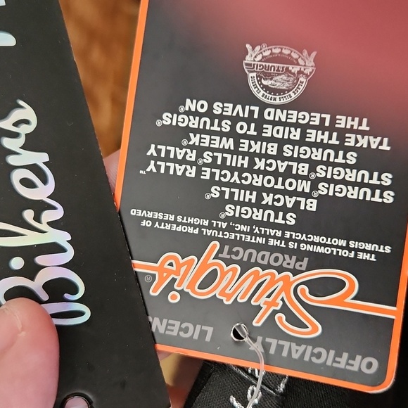 NWT! Sturgis rally bling assymetrical tank top - Picture 6 of 7